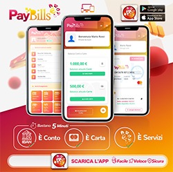 Anno 2019: L'App servizi Paybills si rinnova