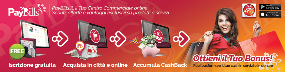 PayBills | Il Tuo Centro Commerciale online